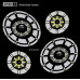 exled panel taillights led modules chevrolet spark 2011-14